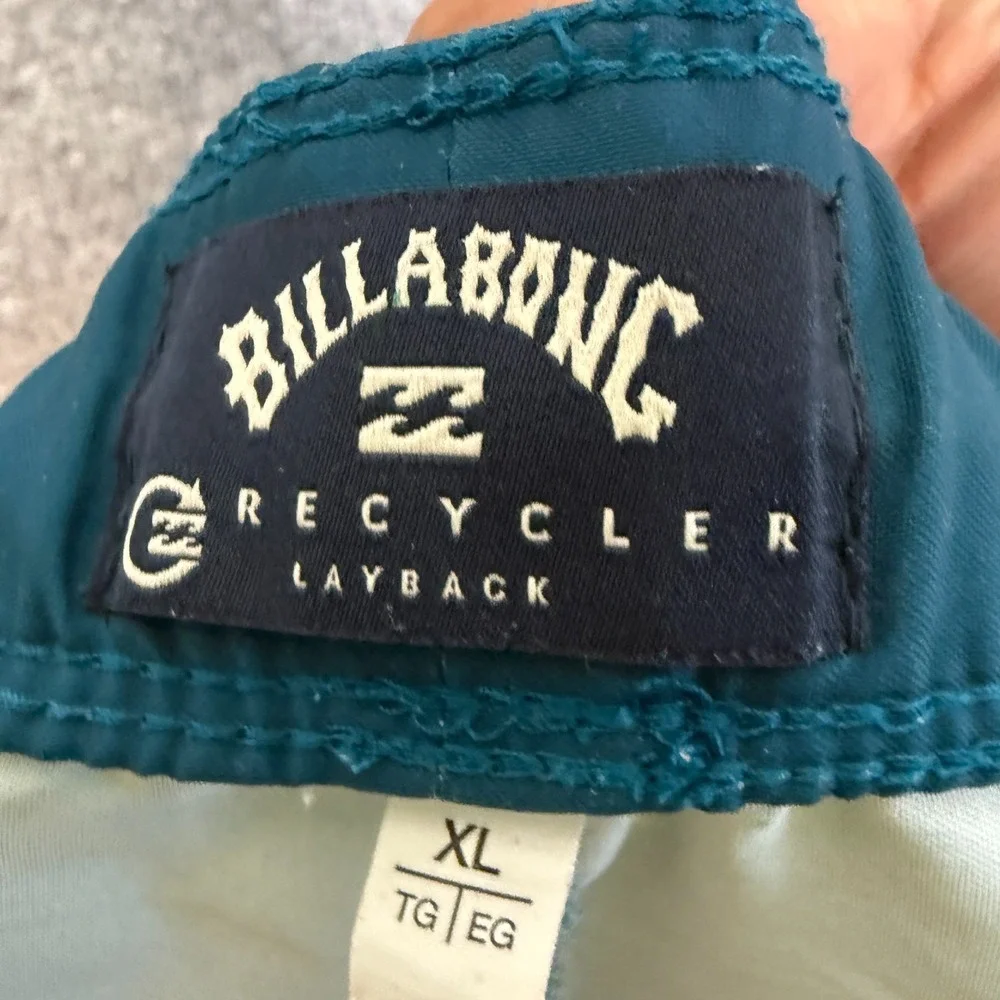 Billabong Recycler Layback Swim Trunks Mens XL Colorful Board‎ Shorts Surf Swim